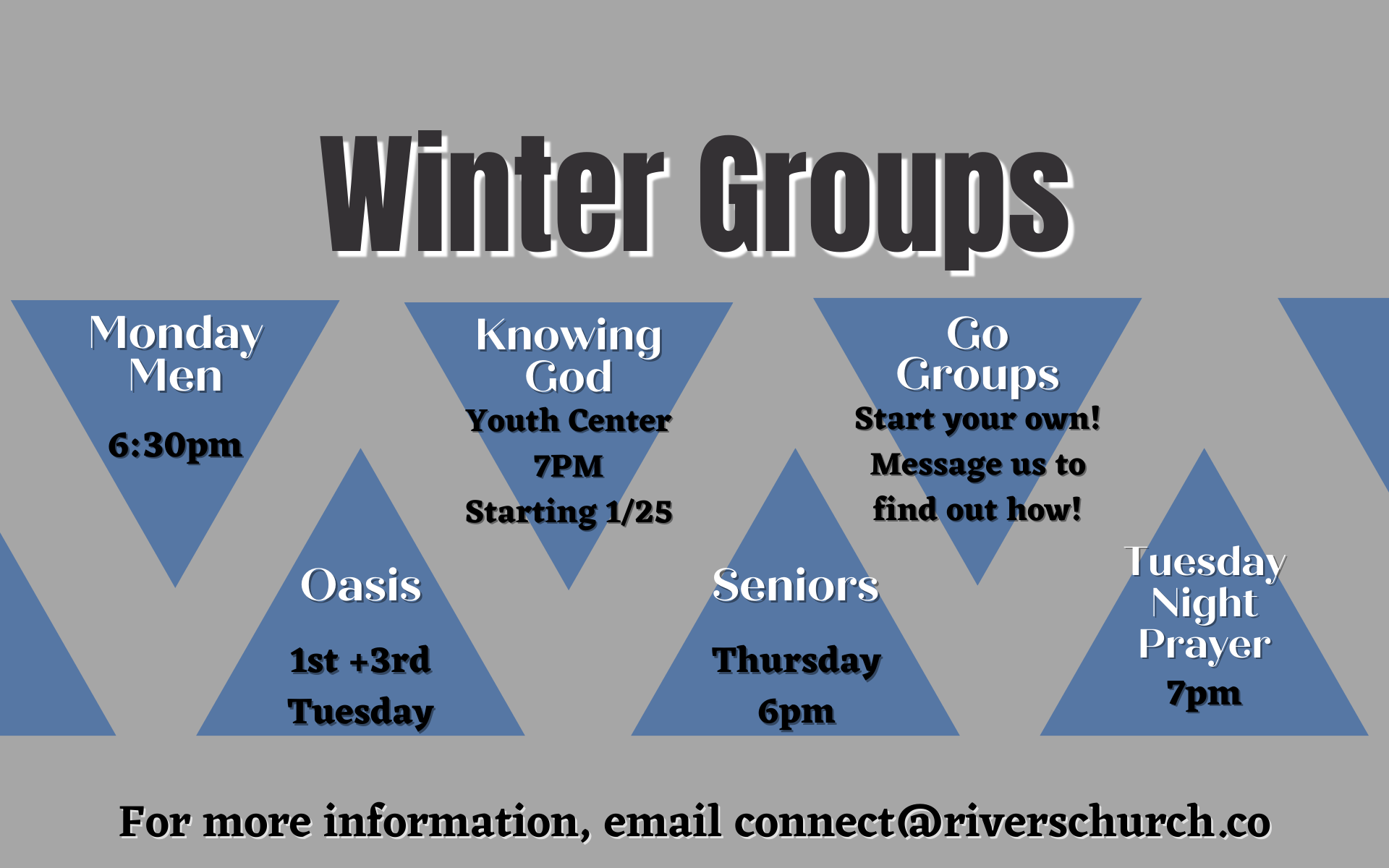Winter Groups List - 01/2023